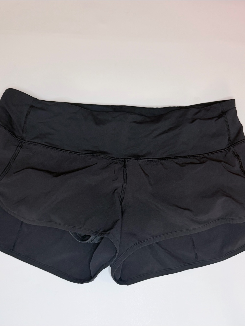Women's lululemon Black Athletic Running Shorts